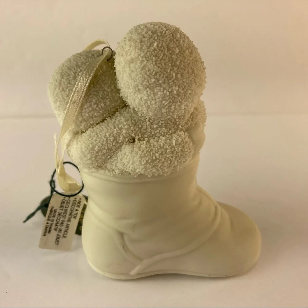 Dept 56 SnowBabies “Nine, Ten, You’re My Best Friend”Ornament Figurine 1998  VTG